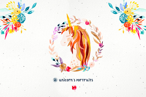 Unicorn's Portraits in Illustrations - product preview 6
