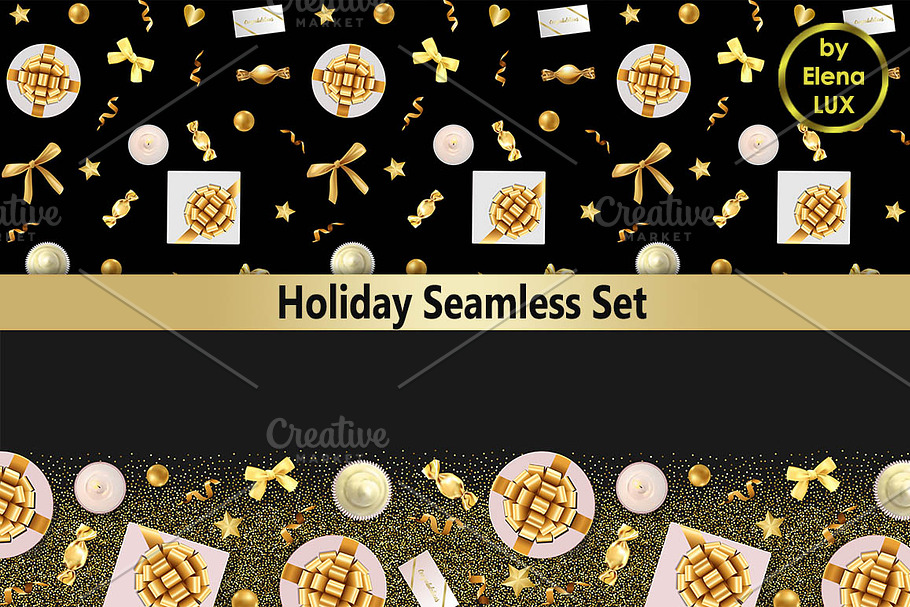 Holiday Seamless Set in Patterns - product preview 8