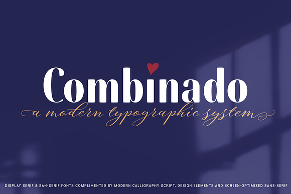 Combinado Font Family in Fonts - product preview 10