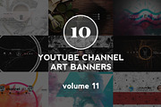 10 Youtube Channel Art Banners vol11