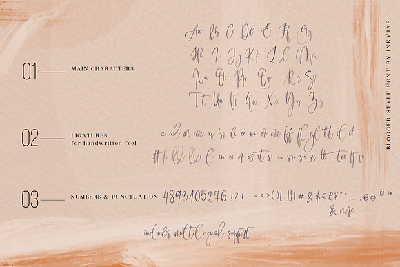 Lasiera Script Font | Blog style in Script Fonts - product preview 10