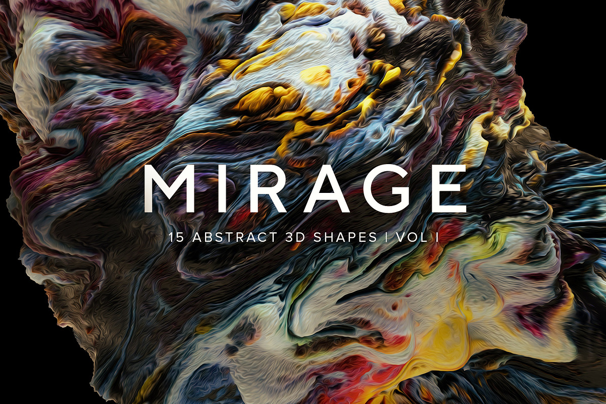 Mirage Vol. 1: Abstract 3D Shapes in Textures - product preview 8