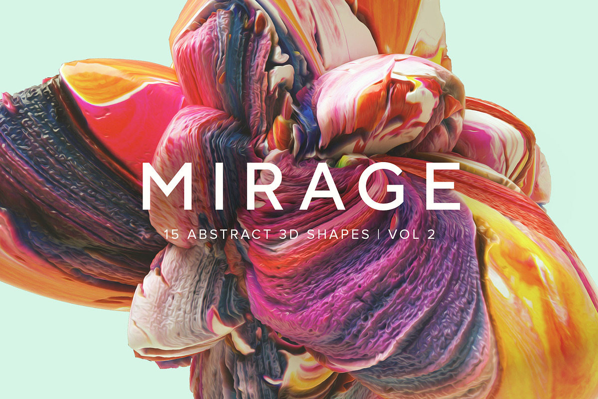 Mirage, Vol. 2: Abstract 3D Shapes in Textures - product preview 8