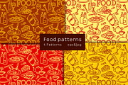 Food seamless patterns