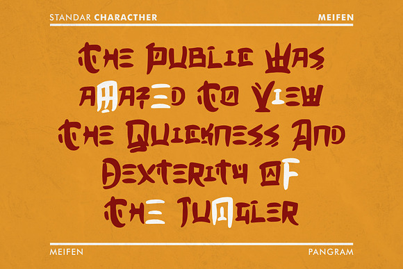 MEIFEN in Non Western Fonts - product preview 5