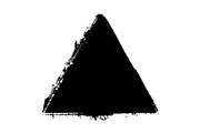 Grunge Triangle Background