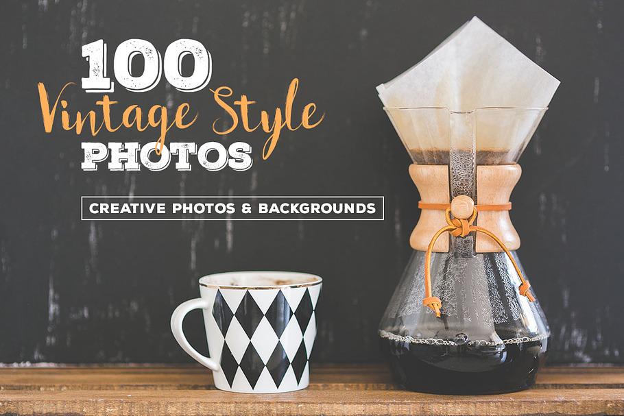 100 Vintage Style Photos v.2