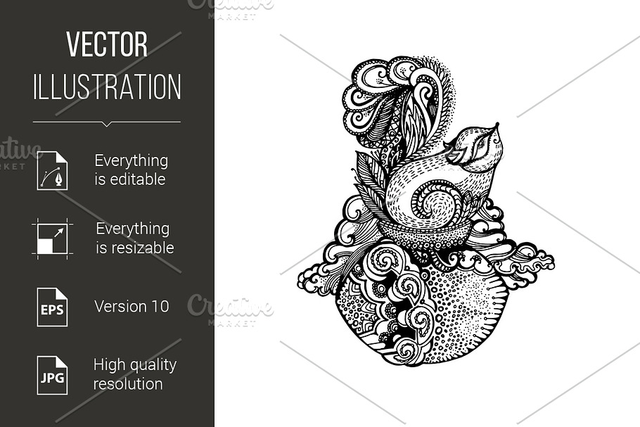 Zentangle in Graphics - product preview 8