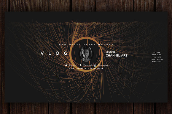 10 Youtube Channel Art Banners vol11 in YouTube Templates - product preview 10