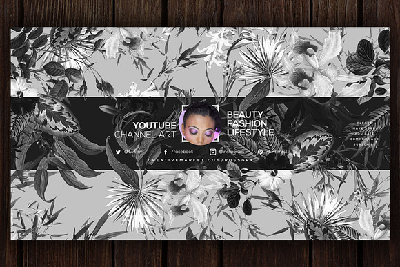 10 Youtube Channel Art Banners vol11 in YouTube Templates - product preview 12