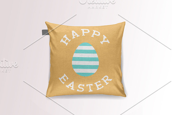 Set of creative Happy Easter cards in Illustrations - product preview 2