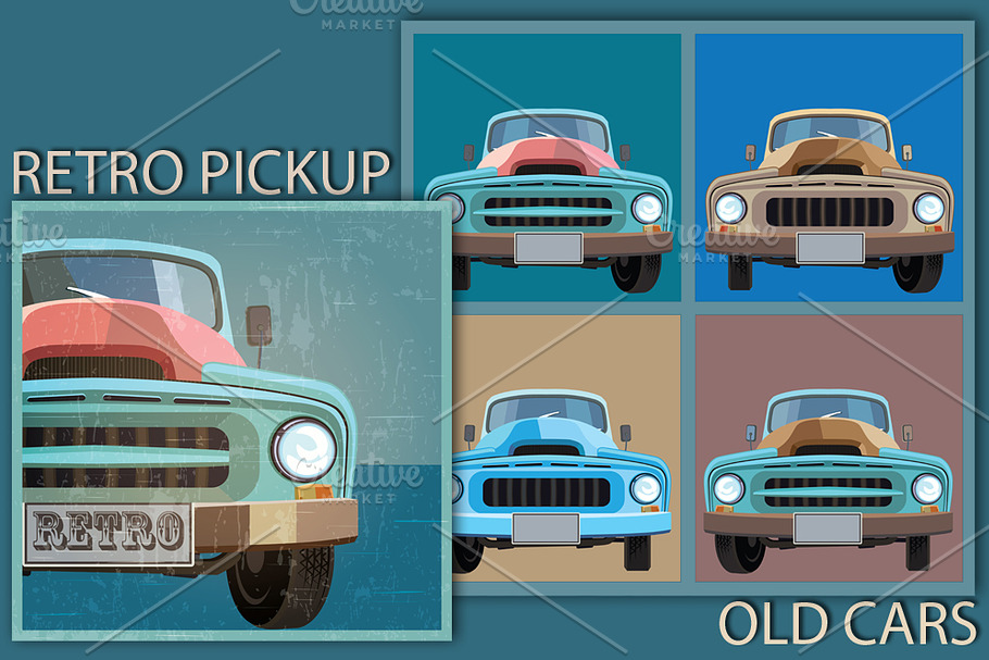 Retro Pickup mini set