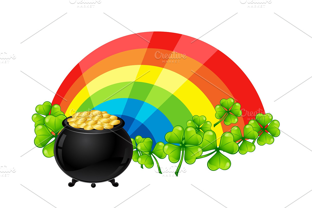 Saint Patricks Day greeting card. in Illustrations - product preview 8