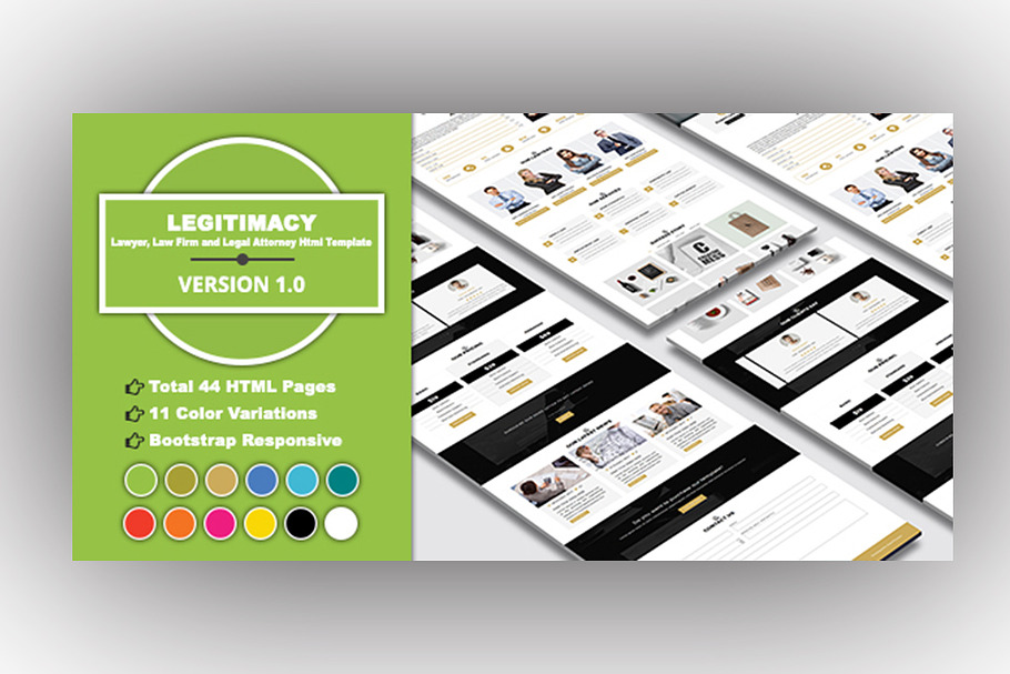 LEGITIMACY - Legal Attorney Template in HTML/CSS Themes - product preview 8