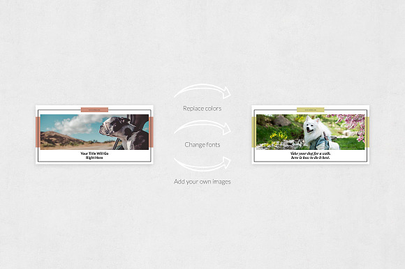 Dogs Twitter Posts in Twitter Templates - product preview 4