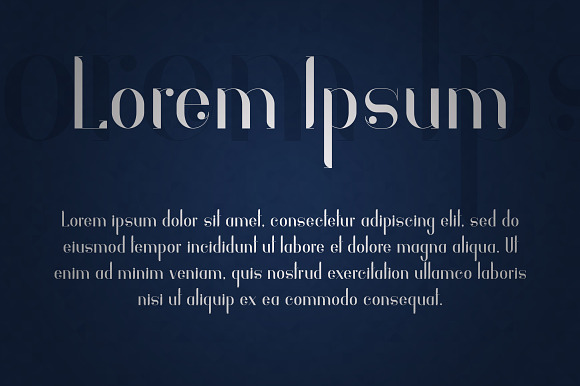 Indigo Typeface - 6 Weights in Display Fonts - product preview 2