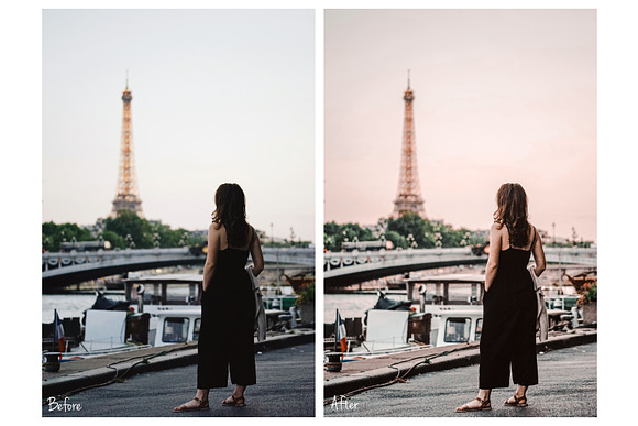One day in Paris Lightroom Presets in Photoshop Plugins - product preview 4