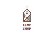 Camp Shop Logo