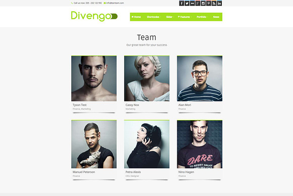 Divengo - Business WordPress Theme in WordPress Business Themes - product preview 2