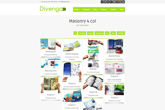 Divengo - Business WordPress Theme in WordPress Business Themes - product preview 4