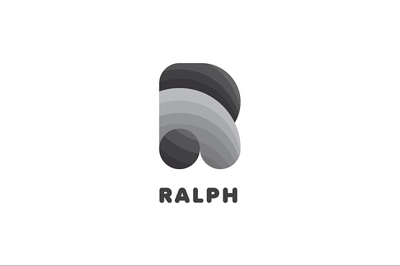 Ralph R Letter in Logo Templates - product preview 1