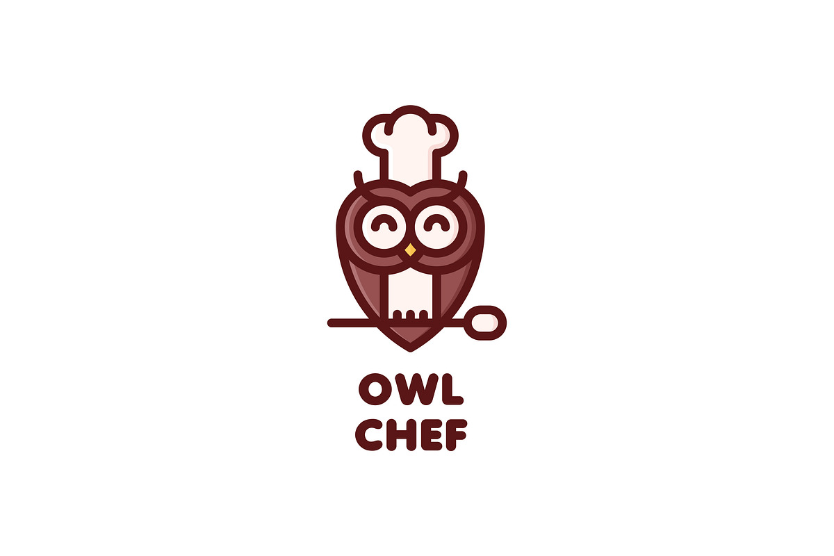 Owl Chef Logo in Logo Templates - product preview 8