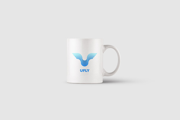 U Fly Letter Logo in Logo Templates - product preview 2