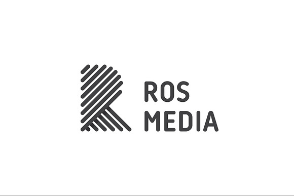 Ros Media R Letter Logo in Logo Templates - product preview 1