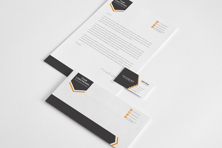 Aero Stationery Design Template in Stationery Templates - product preview 8