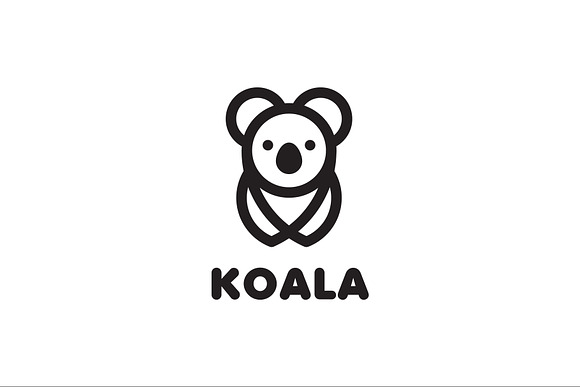 Koala Logo in Logo Templates - product preview 1