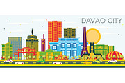 Davao City Philippines Skyline 