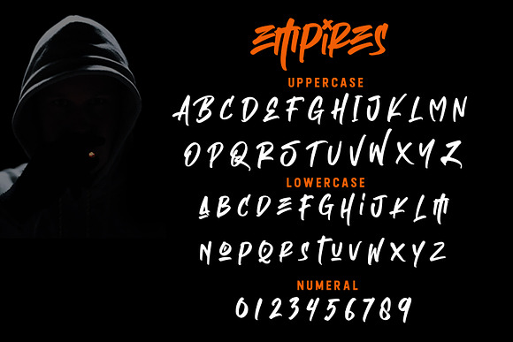 Empires - Graffitty Street Brush in Display Fonts - product preview 7