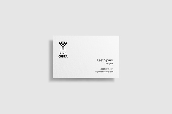 King Cobra Logo in Logo Templates - product preview 4