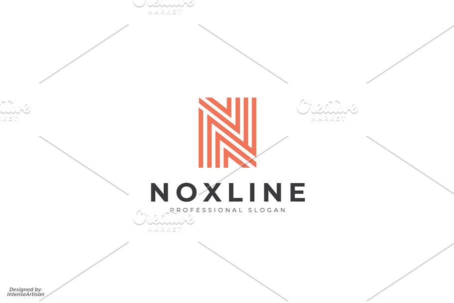 Noxline - Letter N Logo