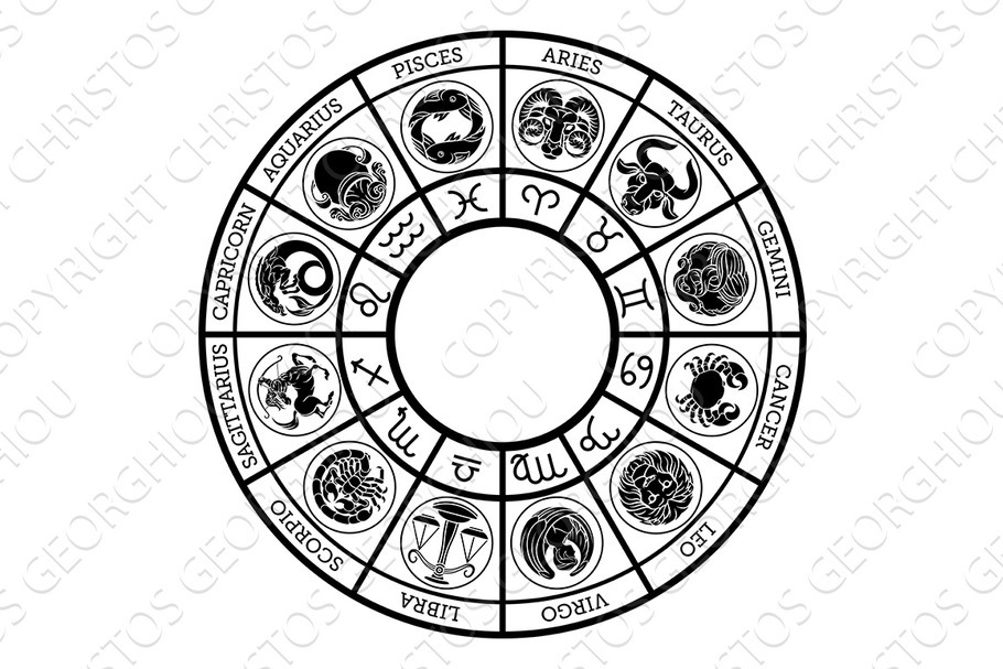 Star signs astrology zodiac in Illustrations - product preview 8