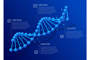 Isometric DNA helix, DNA Analysing