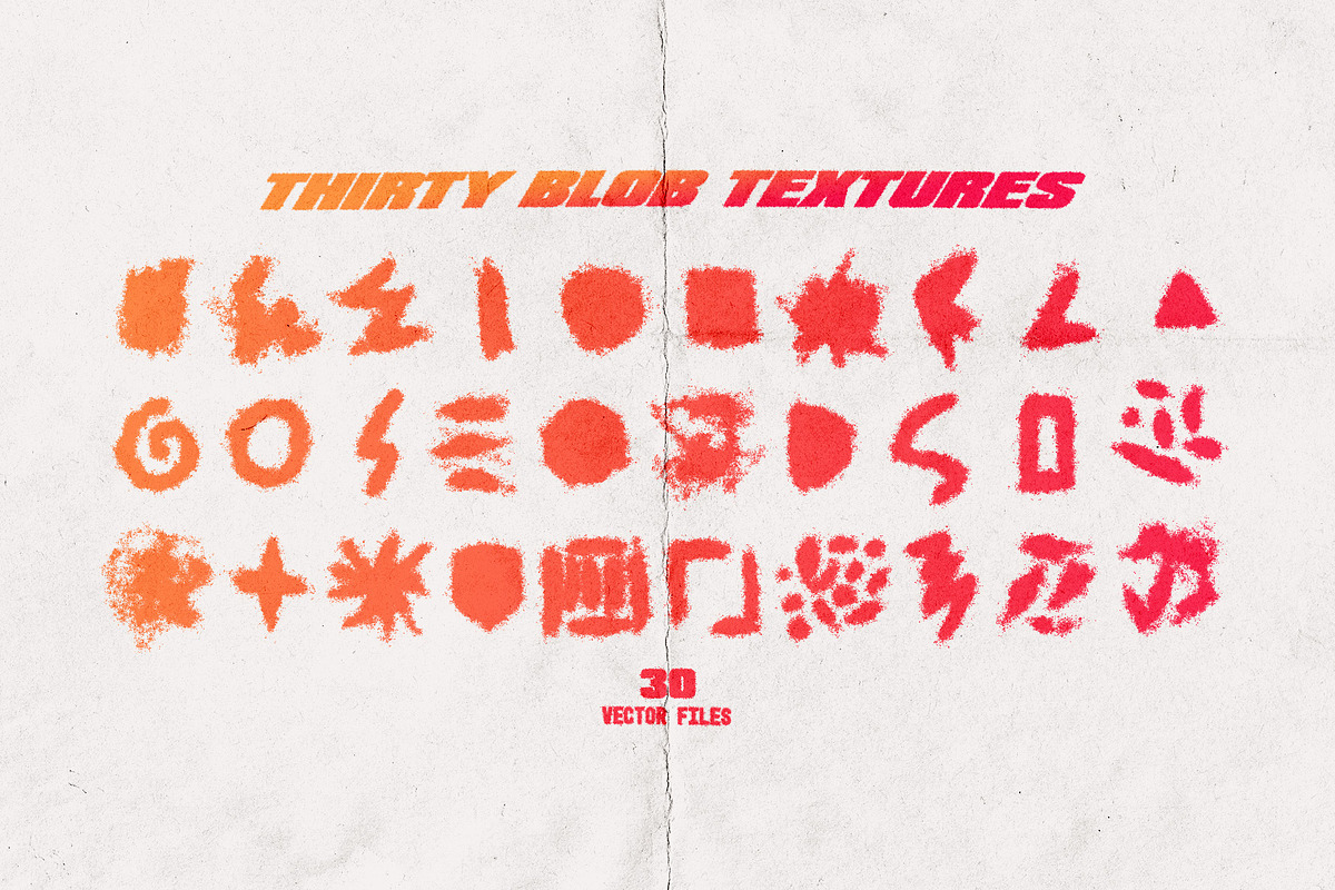 30 Blob Vector Textures in Textures - product preview 8