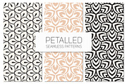 Petalled Seamless Patterns Set 1
