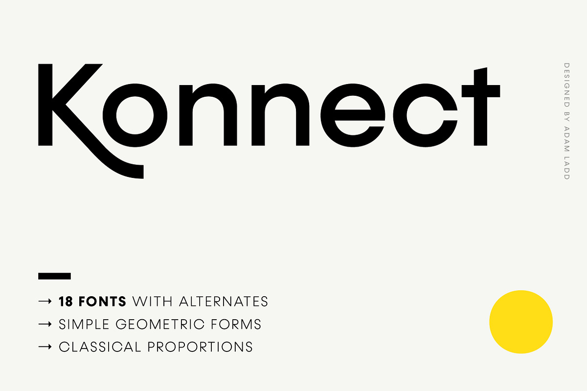 Konnect Font Family in Professional Fonts - product preview 8