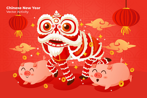 Chinese NewYear -Vector Illustration