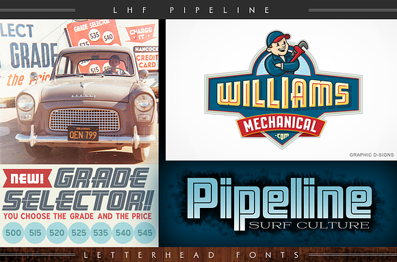 LHF Pipeline in Display Fonts - product preview 4