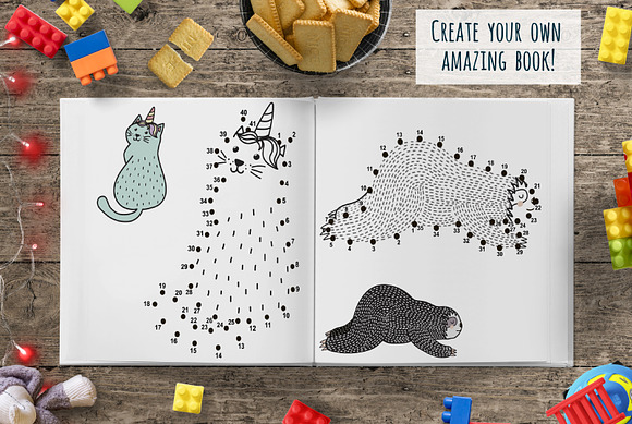 Dot to Dot Games Collection in Illustrations - product preview 4