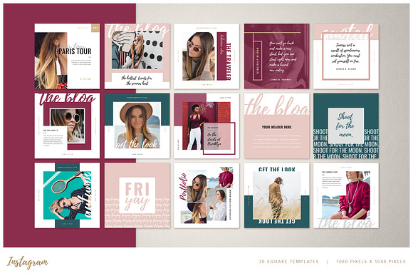 CANVA & PPT | Brooklyn Social Media in Social Media Templates - product preview 4