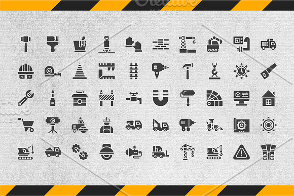 200 Construction Icon Pack in House Icons - product preview 2