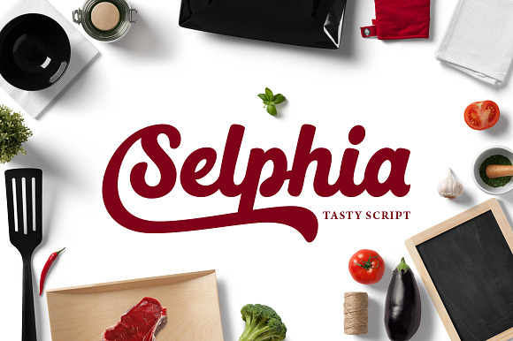 Selphia Script in Script Fonts - product preview 4