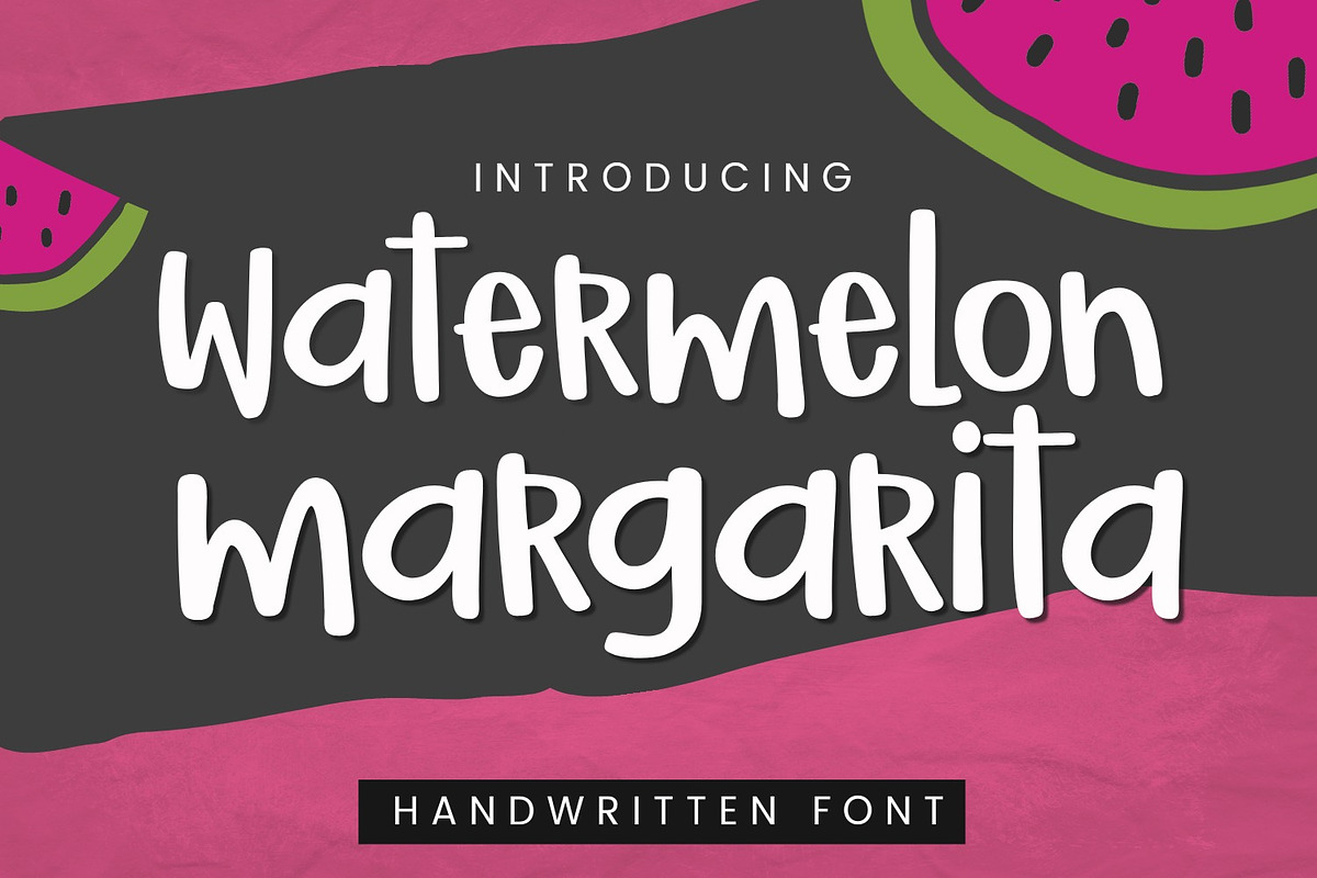 Watermelon Margarita Font in Display Fonts - product preview 8