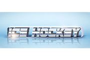 Banner Template of Ice Hockey