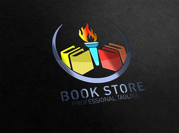 Book Store Logo in Logo Templates - product preview 1