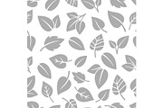 Monochrom foliage pattern