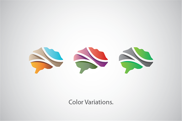 Colorful Mind Logo Template in Logo Templates - product preview 3
